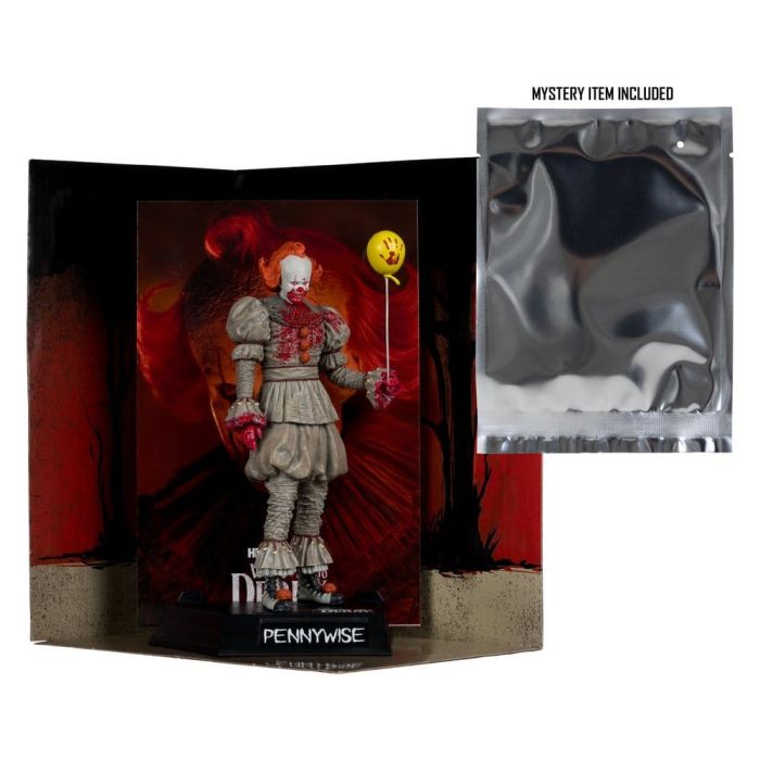 It Welcome to Derry Movie Maniacs Figure Pennywise (Bloody) 16 cm
