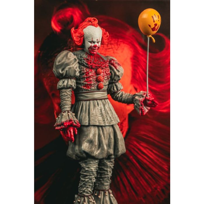 It Welcome to Derry Movie Maniacs Figure Pennywise (Bloody) 16 cm