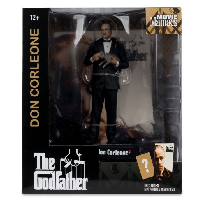 The Godfather Movie Maniacs Paramount Figure Don Corleone 17 cm