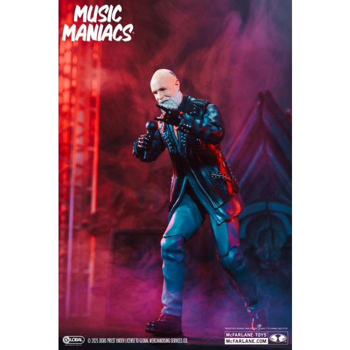 Judas Priest Music Maniacs Heavy Metal Action Figure Rob Halford 15 cm