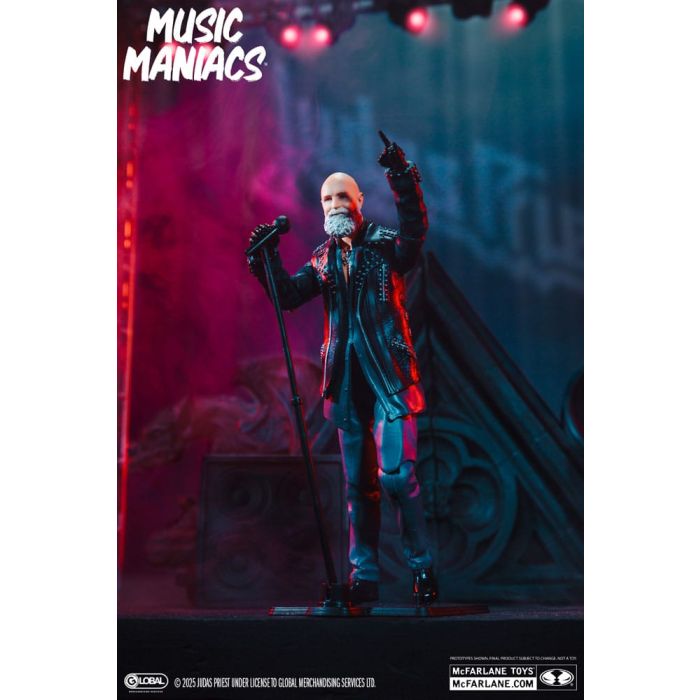 Judas Priest Music Maniacs Heavy Metal Action Figure Rob Halford 15 cm