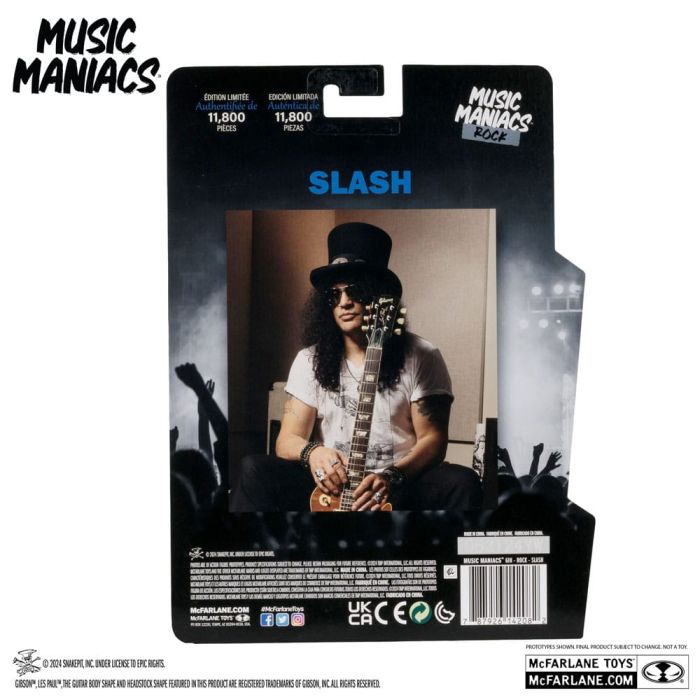 Music Maniacs Rock Action Figure Slash 15 cm 