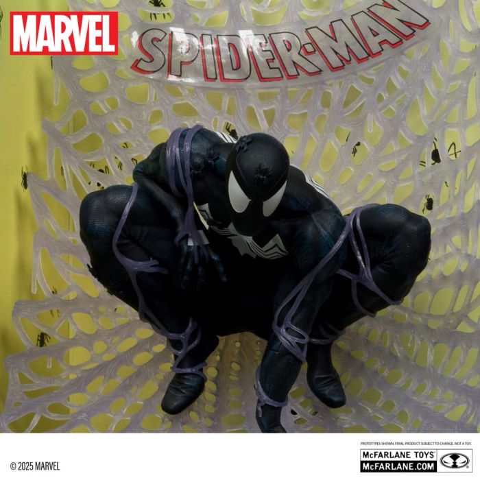 Marvel Collection PVC Statue 1/6 Spider-Man (Spider-Man #1)(Black Suit)(Chase) 15 cm