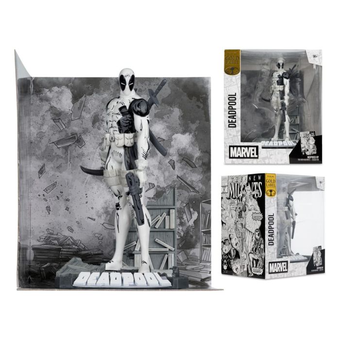 Marvel Collection PVC Statue 1/10 Deadpool (The New Mutants #98) (Line Art) (Gold Label) 17 cm