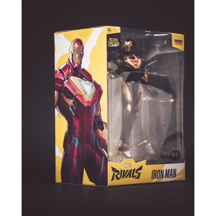 Marvel Rivals Collection Gamerverse 1/6 Action Figure Iron Man (Platinum Edition) 28 cm