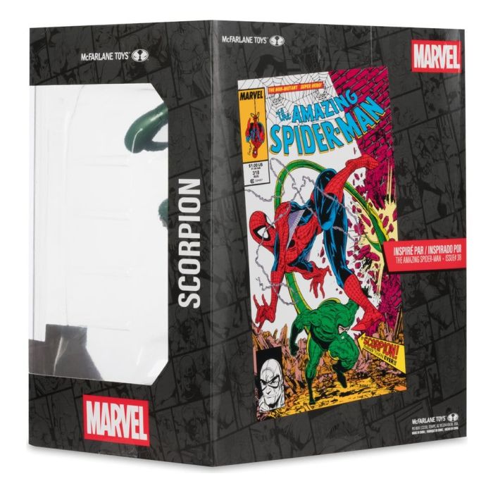 Marvel PVC Statue !/10 Scorpion (Metallic) (The Amazing Spider-Man #318) (Gold Label) 18 cm