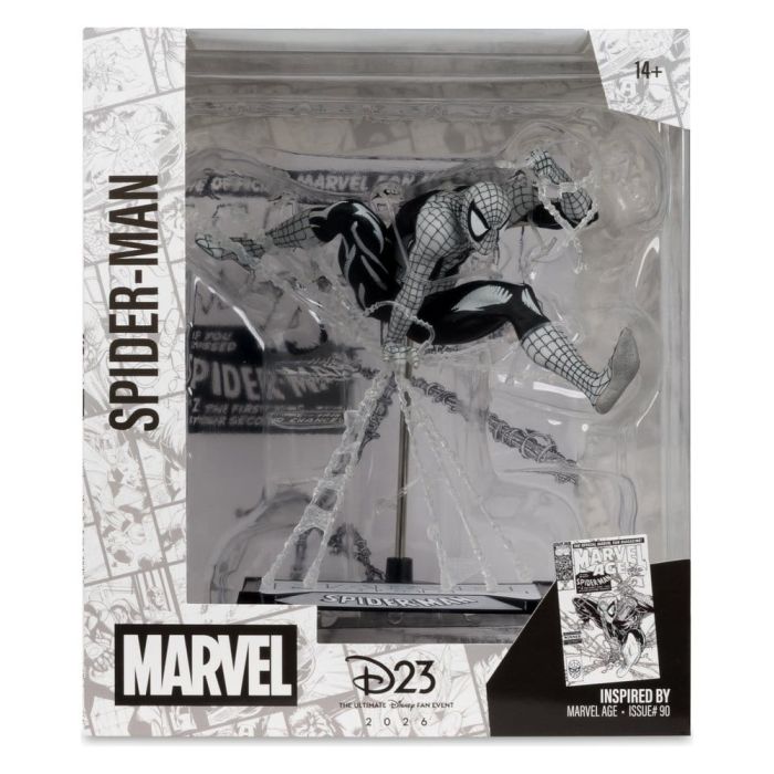 Marvel PVC Statue 1/10 Spider-Man (Marvel Age #90) (Line Art) 18 cm