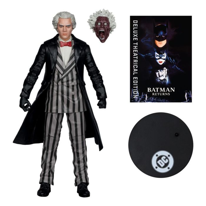 Batman Returns DC Theatrical Deluxe Edition Action Figure Max Shreck (Red Platinum Edition) 18 cm