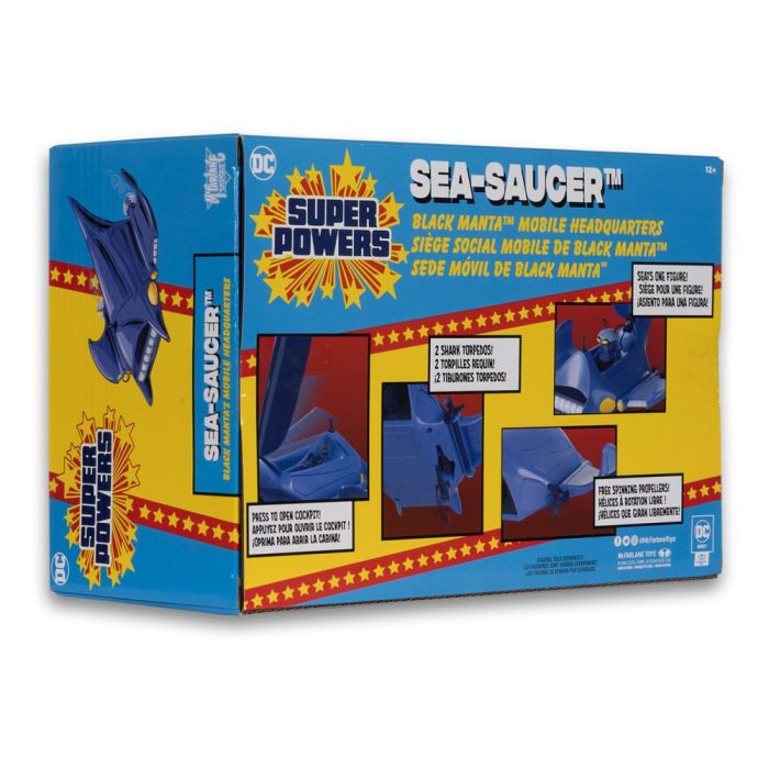 DC Direct Super Powers Vehicles Black Manta Sea Saucer 10 cm 