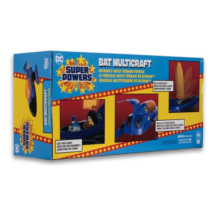 DC Direct Super Powers Vehicles The Bat Multicraft 10 cm 