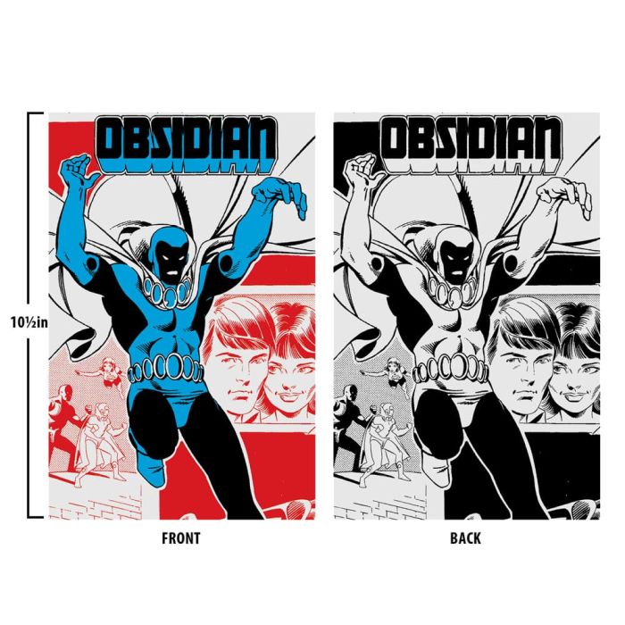 DC Direct Action Figure Obsidian (Infinity Inc #16) (Chase) (Gold Label) 18 cm 