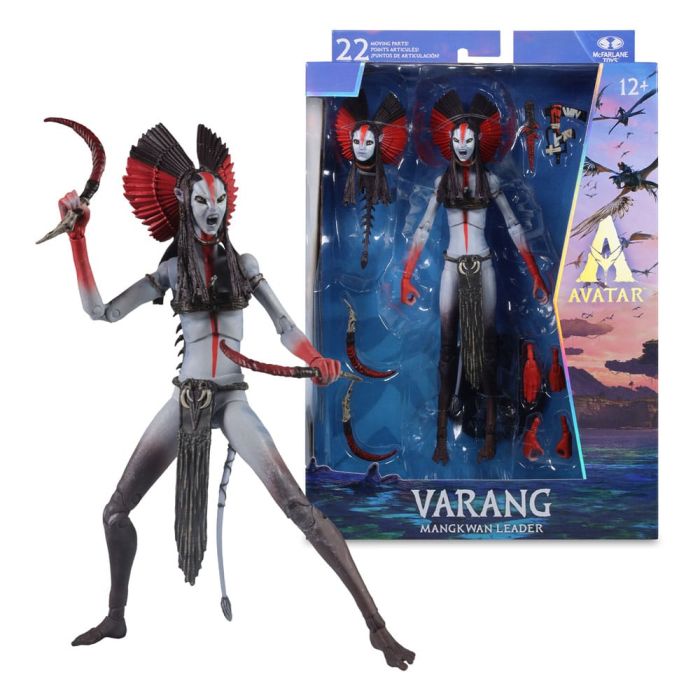  Avatar: Fire and Ash Action Figure Varang (Mangkwan Leader) 18 cm