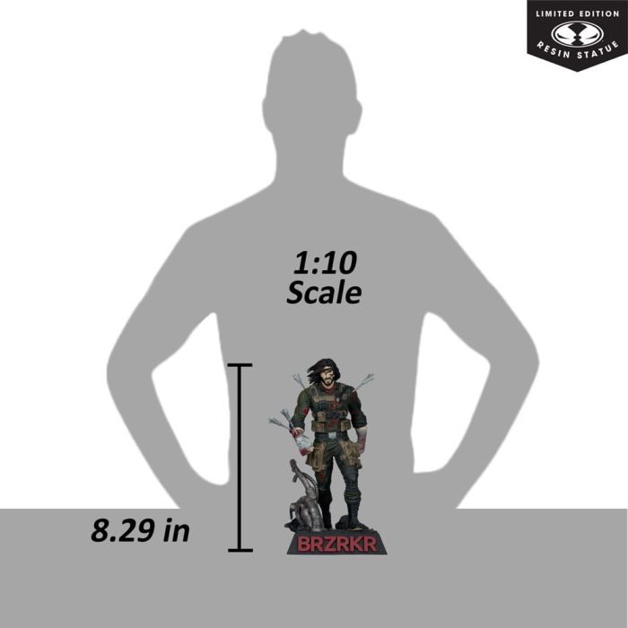 BRZRKR 1/10 Statue B Limited Edition 21 cm