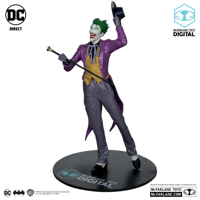 DC Direct PVC Statue 1/6 The Joker by Jason Fabok (McFarlane Digital) 29 cm 