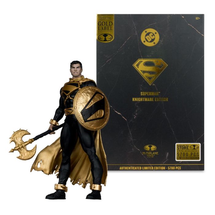 DC Multiverse Action Figure Superman (Future State) (Knightmare) (Gold Label) 18 cm