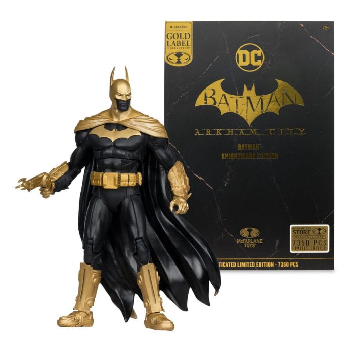 DC Multiverse Action Figure Batman (Arkham City) Knightmare Edition (Gold Label) 19 cm