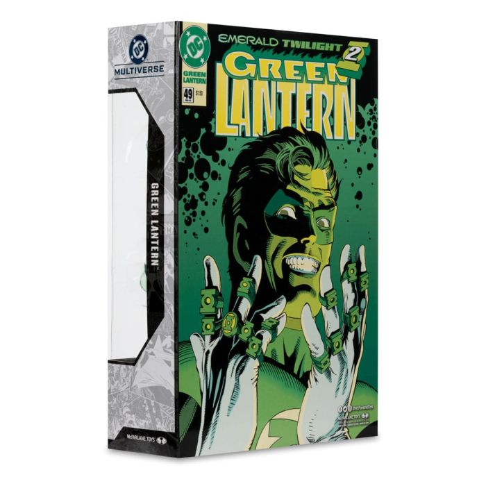 DC Multiverse McFarlane Cover Recreations Action Figure Green Lantern (Emerald Twilight) (Gold Label) 18 cm