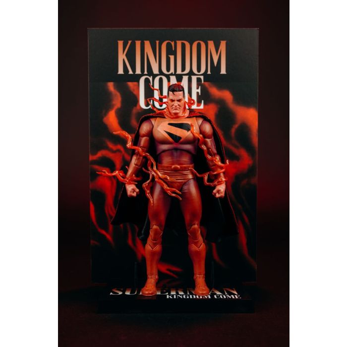 DC Multiverse McFarlane Cover Recreations Action Figure Superman (Kingdom Come) (Gold Label) 18 cm