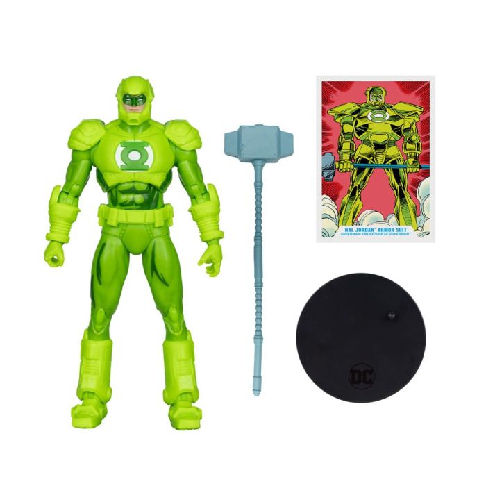 Return of Superman DC Multiverse Action Figure Hal Jordan Armor Suit 19 cm