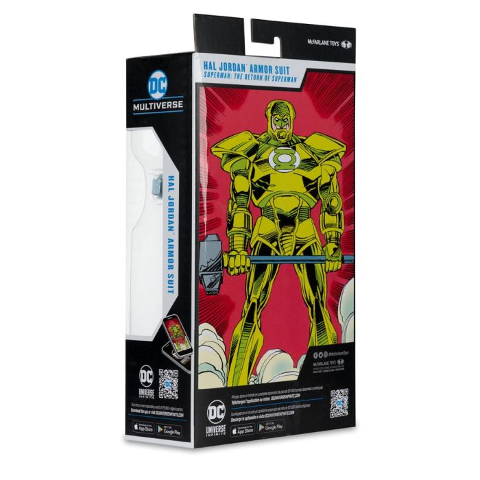 Return of Superman DC Multiverse Action Figure Hal Jordan Armor Suit 19 cm