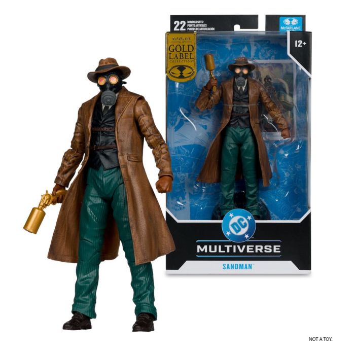 DC Multiverse Action Figure Sandman (Wesley Dodds: The Sandman) (Gold Label) 15 cm