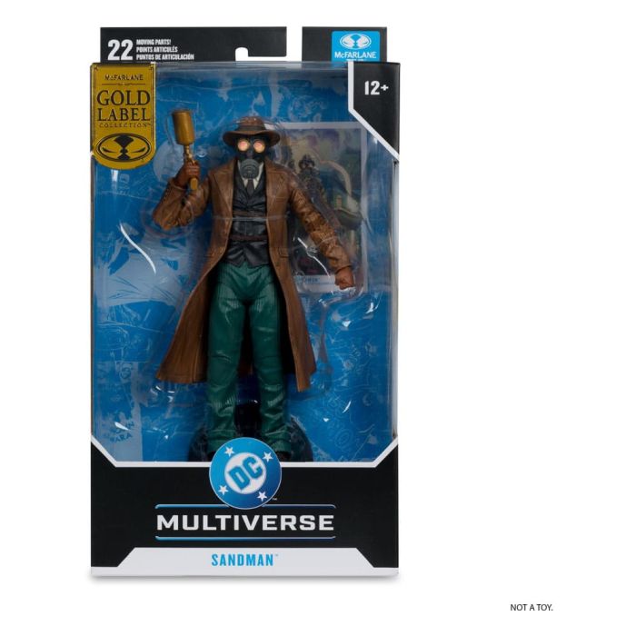 DC Multiverse Action Figure Sandman (Wesley Dodds: The Sandman) (Gold Label) 15 cm