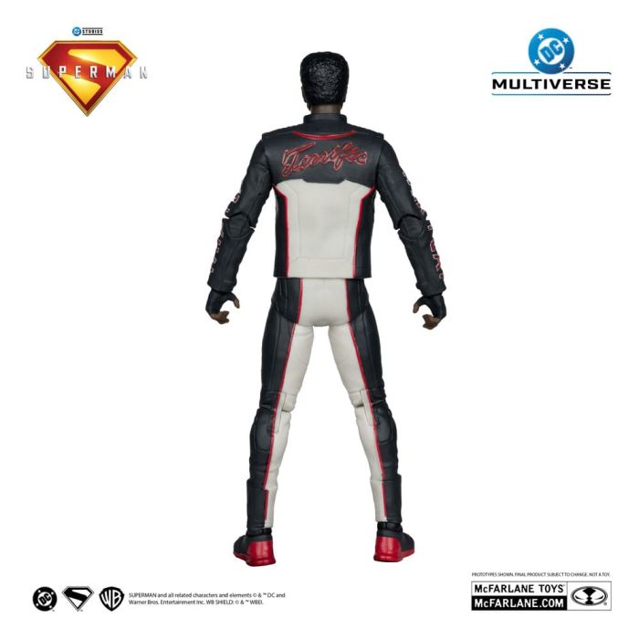 Superman (2025) DC Multiverse Deluxe Theatrical Edition Action Figure Mr. Terrific (Red Platinum Edition) 18 cm