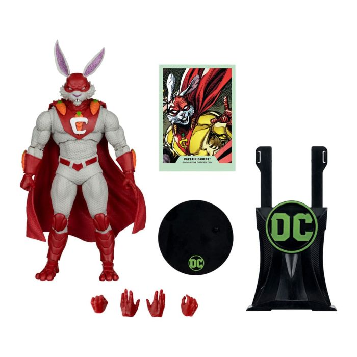 DC Multiverse Action Figure Captain Carrot (Justice League Incarnate) Glow In The Dark Edition (Gold Label) 18 cm