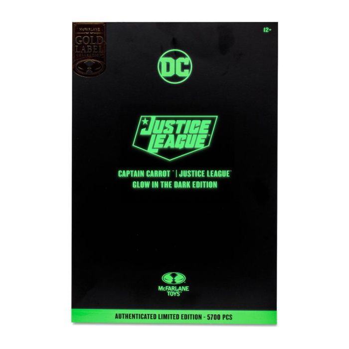 DC Multiverse Action Figure Captain Carrot (Justice League Incarnate) Glow In The Dark Edition (Gold Label) 18 cm