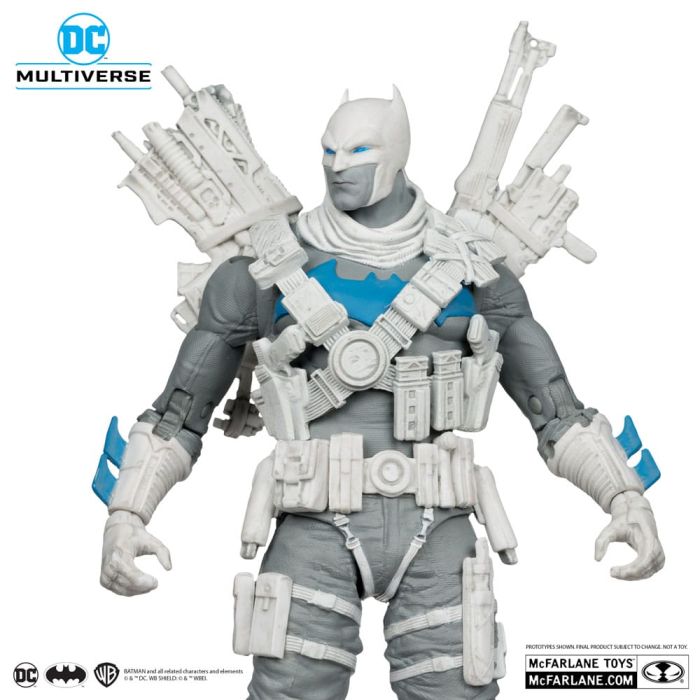 DC Multiverse Action Figure The Grim Knight (Dark Nights Metal) (Black & White Accent Edition) (Gold Label) 18 cm