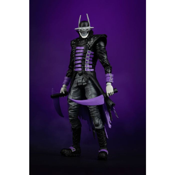 DC Multiverse Action Figure The Batman Who Laughs (B&W with accent) (Gold Label) 18 cm