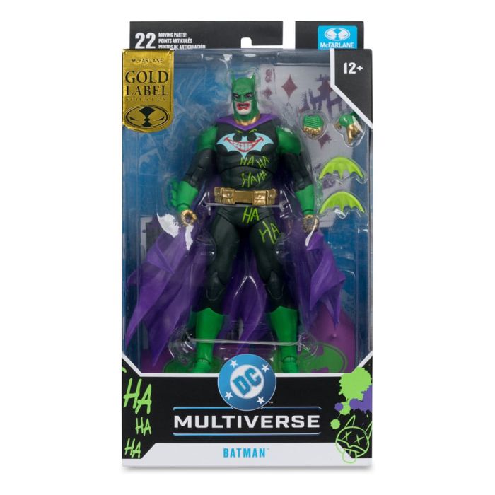 DC Multiverse Action Figure Batman (Joker War) (Jokerized) (Gold Label) 18 cm