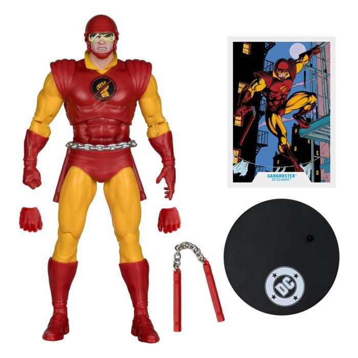 DC Multiverse Action Figure Gangbuster (DC Classic) (Red Platinum Edition) 18 cm