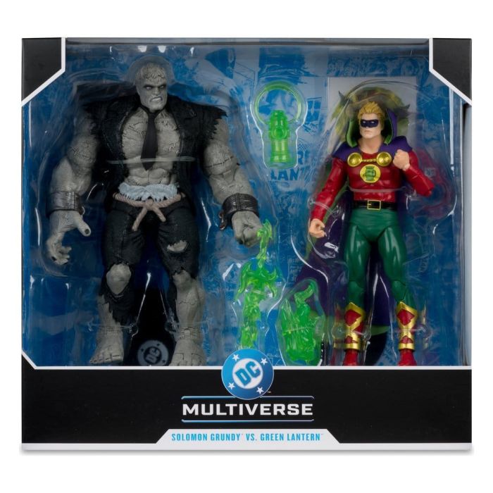 DC Multiverse Action Figures 2-Pack Solomon Grundy vs Green Lantern 18 cm