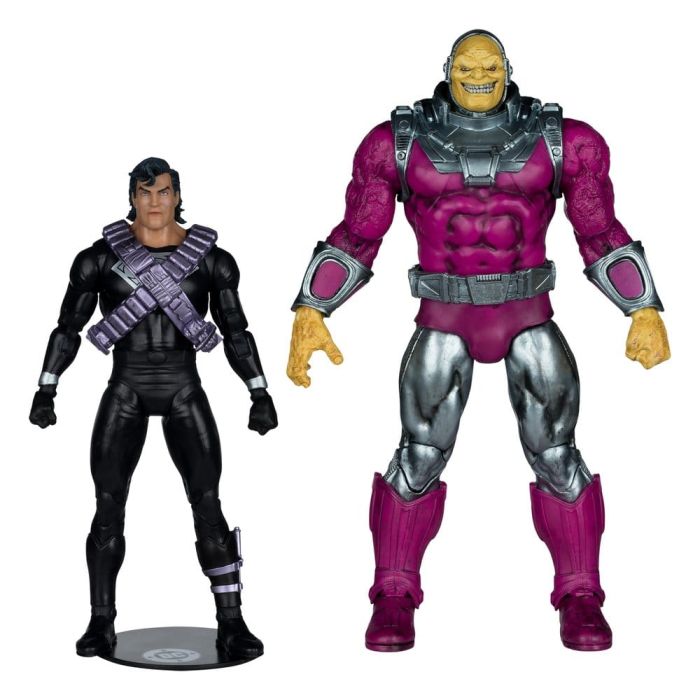 DC Multiverse Megafig Action Figure 2-Pack Mongul vs Superman (Return of Superman) 25 cm