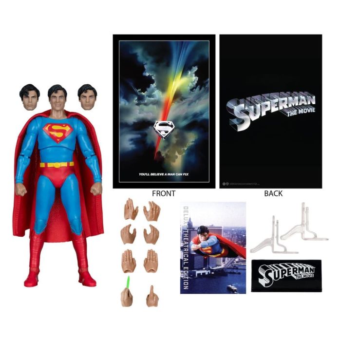 Superman (1978) DC Multiverse Deluxe Theatrical Edition Action Figure Superman 19 cm