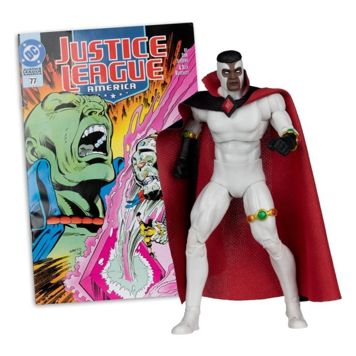 DC Direct Page Punchers Action Figure Bloodwynd (Justice League #77) (Red Platinum Edition) 18 cm