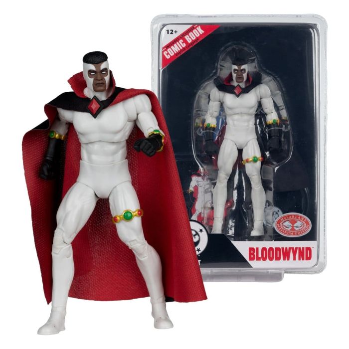 DC Direct Page Punchers Action Figure Bloodwynd (Justice League #77) (Red Platinum Edition) 18 cm