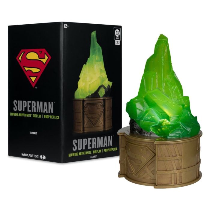 Superman DC Direct Replica 1/1 Kryptonite Display (Gold Label) 18 cm