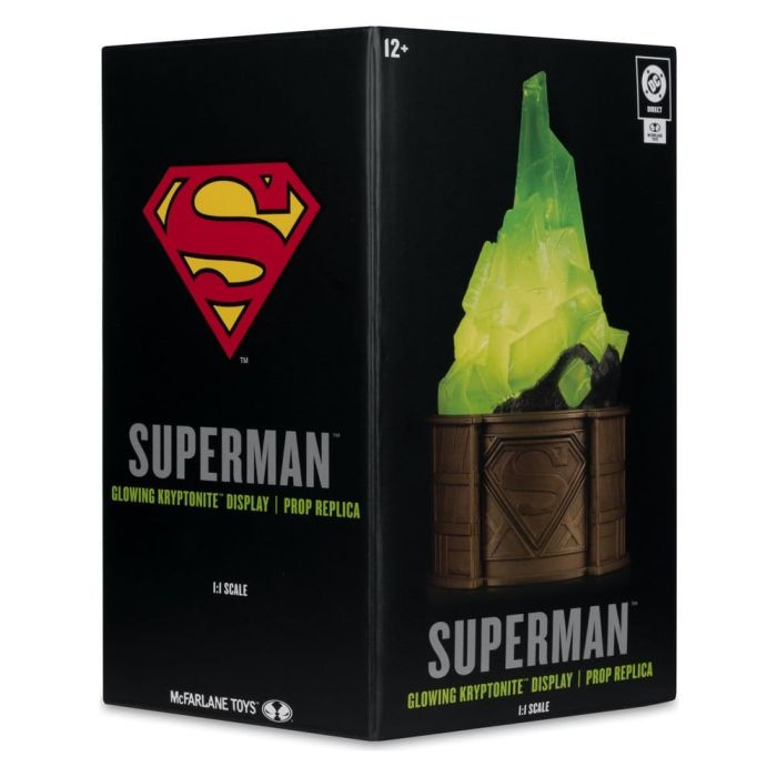 Superman DC Direct Replica 1/1 Kryptonite Display (Gold Label) 18 cm