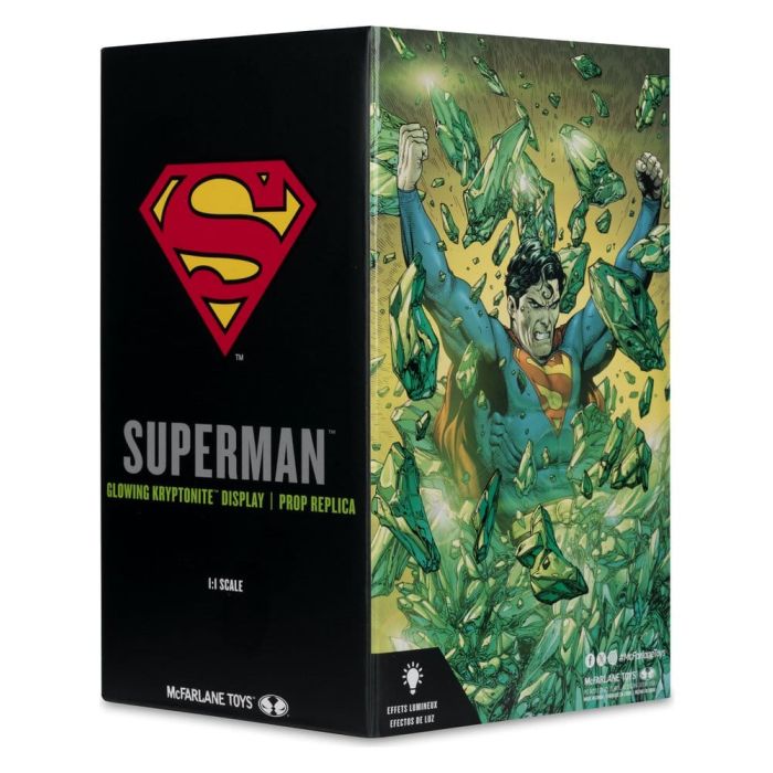 Superman DC Direct Replica 1/1 Kryptonite Display (Gold Label) 18 cm