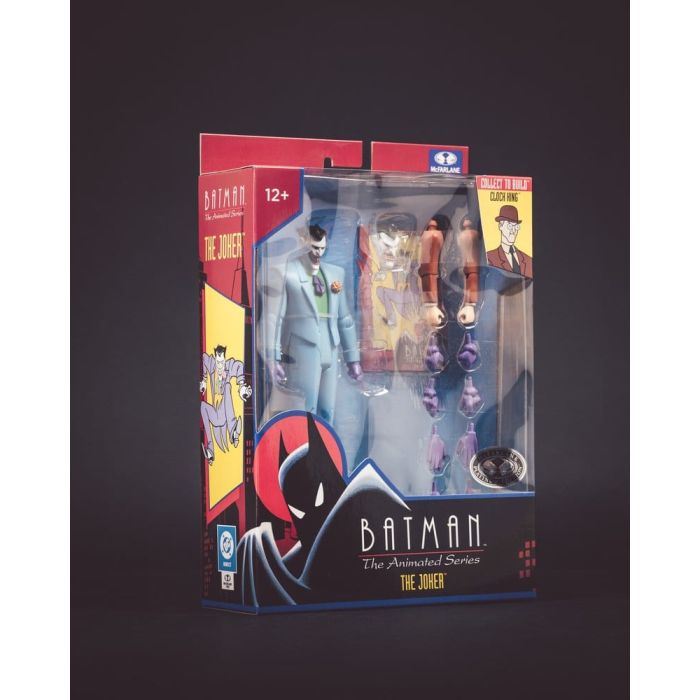 Batman: The Animated Series DC Direct Build-A Action Figures Wave 7 Joker (Blue Suit) (Platinum Edition) 15 cm