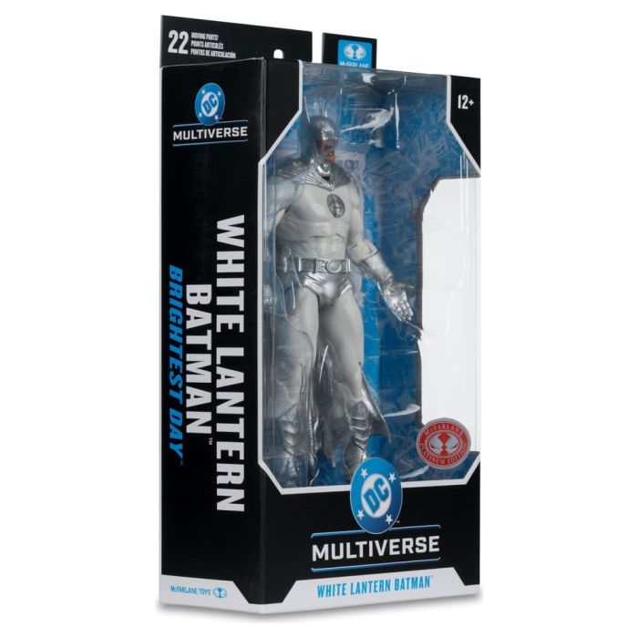 DC Multiverse Action Figure White Lantern Batman (Brightest Day) (Red Platinum Edition) 18 cm