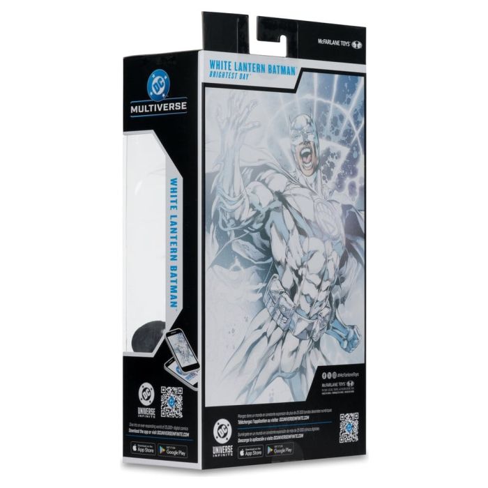 DC Multiverse Action Figure White Lantern Batman (Brightest Day) (Red Platinum Edition) 18 cm