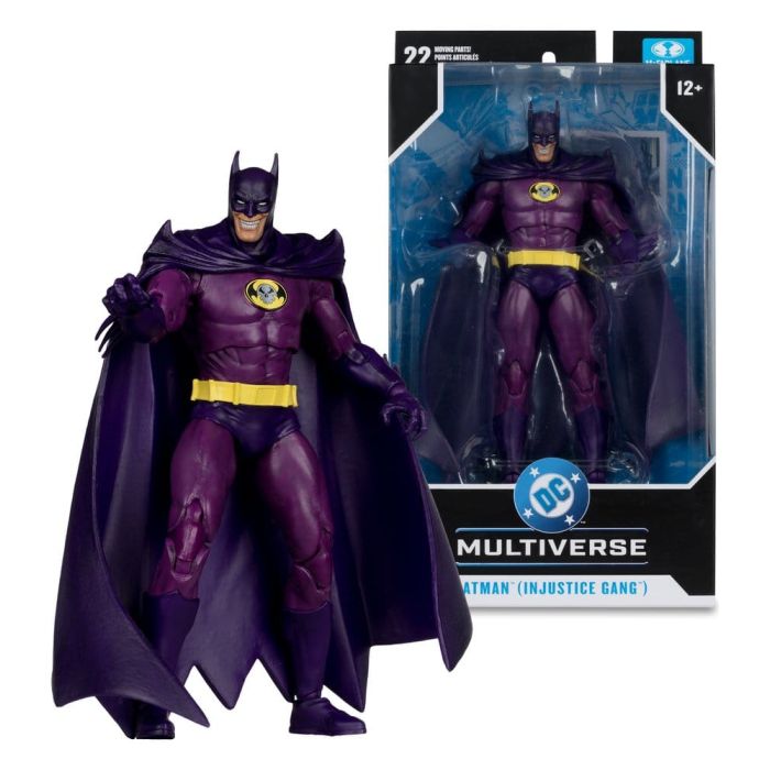 DC Multiverse Action Figure Batman (Injustice Gang) (JLA: Rock of Ages) (Red Platinum Edtion) 18 cm