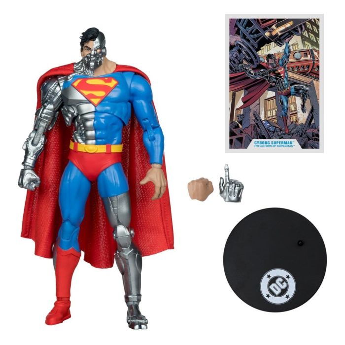 DC Multiverse McFarlane Vault Collection Action Figure Cyborg Superman (Revenge of the Green Lanterns) 18 cm