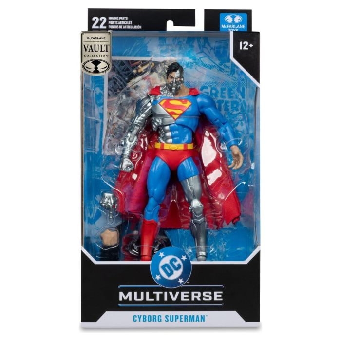 DC Multiverse McFarlane Vault Collection Action Figure Cyborg Superman (Revenge of the Green Lanterns) 18 cm