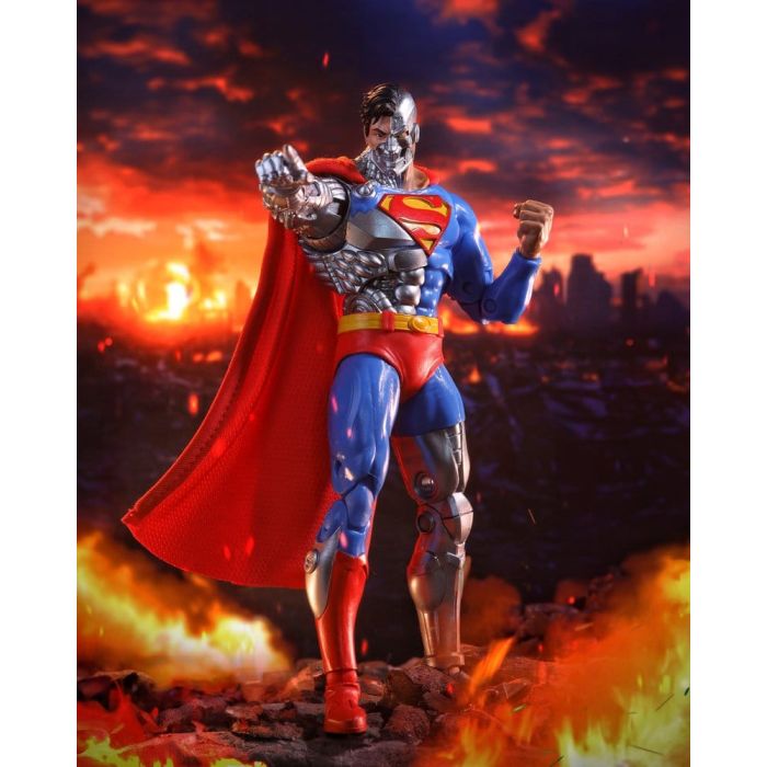 DC Multiverse McFarlane Vault Collection Action Figure Cyborg Superman (Revenge of the Green Lanterns) 18 cm