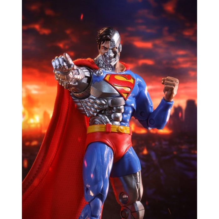 DC Multiverse McFarlane Vault Collection Action Figure Cyborg Superman (Revenge of the Green Lanterns) 18 cm
