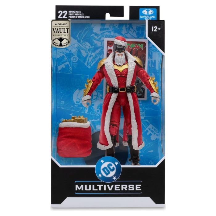 DC Multiverse McFarlane Vault Collection Action Figure Batman (Red Santa Suit) 18 cm